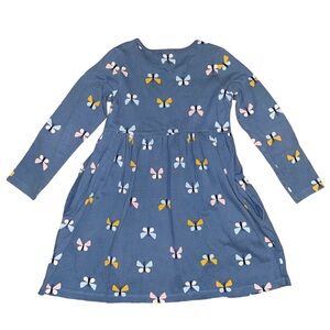 Hanna Andersson Butterfly twirl dress with pockets